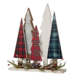 Glitzhome® 14" Wooden Christmas Tree Table Décor -Michaels X-Mas Decor D254176S 5