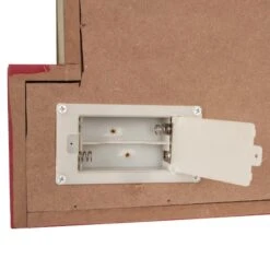 Glitzhome® 12" LED Wooden Block Holiday Word Sign -Michaels X-Mas Decor D254179S 6