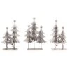 Melrose Metal Christmas Trees & Deer Accent, 3ct. -Michaels X-Mas Decor D254674S 1