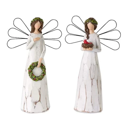 Melrose 11.5" Christmas Angel Set 3 Melrose 11.5" Christmas Angel Set