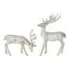 Melrose White Deer Figurine Set 1 Melrose White Deer Figurine Set -Michaels X-Mas Decor D254719S 1