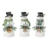 Melrose 8.25" Snowman Tabletop Accent, 3ct. -Michaels X-Mas Decor D255513S 1