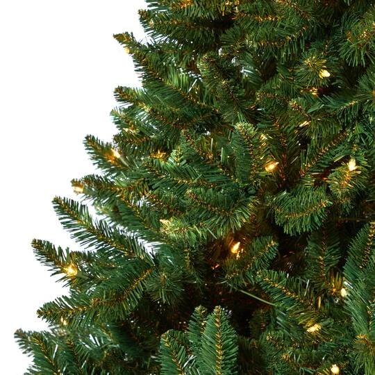7ft. Pre-Lit Northern Rocky Spruce Artificial Christmas Tree, Clear LED Lights 6 7ft. Pre-Lit Northern Rocky Spruce Artificial Christmas Tree, Clear LED Lights - Image 4