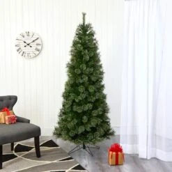 6.5ft. Pre-Lit Cashmere Artificial Christmas Tree, Warm White Lights 19 6.5ft. Pre-Lit Cashmere Artificial Christmas Tree, Warm White Lights -Michaels X-Mas Decor D255857S 8