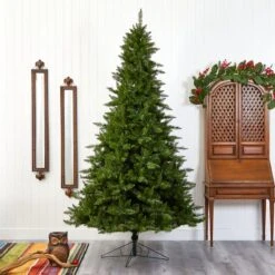 9ft. Pre-Lit Vermont Spruce Artificial Christmas Tree, Warm White LED Lights -Michaels X-Mas Decor D255860S 8