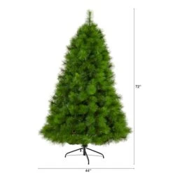 6ft. Pre-Lit Green Scotch Pine Artificial Christmas Tree With Clear LED Lights 13 6ft. Pre-Lit Green Scotch Pine Artificial Christmas Tree With Clear LED Lights -Michaels X-Mas Decor D255935S 2