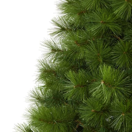 6ft. Pre-Lit Green Scotch Pine Artificial Christmas Tree With Clear LED Lights 8 6ft. Pre-Lit Green Scotch Pine Artificial Christmas Tree With Clear LED Lights - Image 6