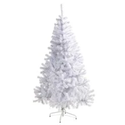 6ft. Unlit White Artificial Christmas Tree