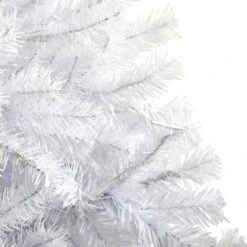 6ft. Unlit White Artificial Christmas Tree -Michaels X-Mas Decor D256004S 3