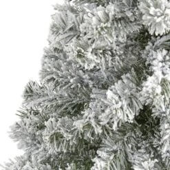 4ft. Unlit Flocked West Virginia Fir Artificial Christmas Tree 12 4ft. Unlit Flocked West Virginia Fir Artificial Christmas Tree -Michaels X-Mas Decor D256012S 3