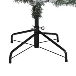 6ft. Pre-lit Flocked Rock Springs Spruce Artificial Christmas Tree With Clear LED Lights -Michaels X-Mas Decor D256032S 4