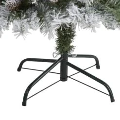 4ft. Unlit Flocked White River Mountain Pine & Pinecones Artificial Christmas Tree 13 4ft. Unlit Flocked White River Mountain Pine & Pinecones Artificial Christmas Tree -Michaels X-Mas Decor D256037S 4