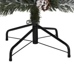 6ft. Pre-Lit White River Mountain Pine Artificial Christmas Tree, Clear LED Lights -Michaels X-Mas Decor D256043S 4