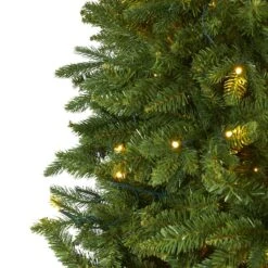 7ft. Pre-Lit New Hampshire Fir Artificial Christmas Tree, Clear LED Lights -Michaels X-Mas Decor D256055S 3