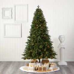 7ft. Pre-Lit New Hampshire Fir Artificial Christmas Tree, Clear LED Lights -Michaels X-Mas Decor D256055S 5