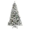 5ft. Pre-Lit Flocked Vermont Mixed Pine Artificial Christmas Tree, Clear LED Lights 2 5ft. Pre-Lit Flocked Vermont Mixed Pine Artificial Christmas Tree, Clear LED Lights -Michaels X-Mas Decor D256070S 1
