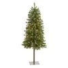 4ft. Pre-Lit Alpine Artificial Christmas Tree With Clear Lights