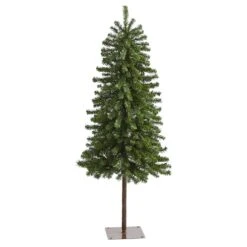 4ft. Pre-Lit Alpine Artificial Christmas Tree With Clear Lights -Michaels X-Mas Decor D256087S 3