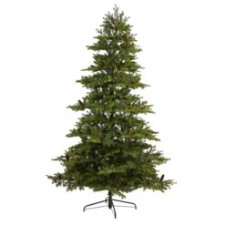 7.5ft. Pre-Lit Yukon Mountain Fir & Pinecones Artificial Christmas Tree With Clear Lights -Michaels X-Mas Decor D256090S 3