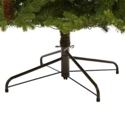 7.5ft. Pre-Lit Yukon Mountain Fir & Pinecones Artificial Christmas Tree With Clear Lights -Michaels X-Mas Decor D256090S 6