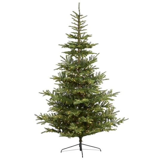 9ft. Pre-Lit Layered Washington Spruce Artificial Christmas Tree, Clear Lights 3 9ft. Pre-Lit Layered Washington Spruce Artificial Christmas Tree, Clear Lights