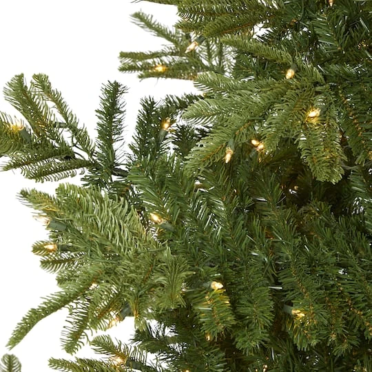 9ft. Pre-Lit Layered Washington Spruce Artificial Christmas Tree, Clear Lights 6 9ft. Pre-Lit Layered Washington Spruce Artificial Christmas Tree, Clear Lights - Image 4