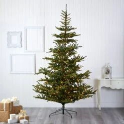 9ft. Pre-Lit Layered Washington Spruce Artificial Christmas Tree, Clear Lights 16 9ft. Pre-Lit Layered Washington Spruce Artificial Christmas Tree, Clear Lights -Michaels X-Mas Decor D256104S 5