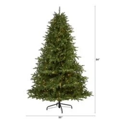 7ft. Pre-Lit South Carolina Spruce Artificial Christmas Tree, White Warm LED Lights 17 7ft. Pre-Lit South Carolina Spruce Artificial Christmas Tree, White Warm LED Lights -Michaels X-Mas Decor D256107S 2