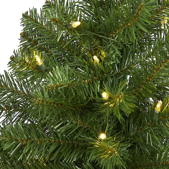 4ft. Pre-Lit Virginia Fir Artificial Christmas Tree, Clear Lights 6 4ft. Pre-Lit Virginia Fir Artificial Christmas Tree, Clear Lights - Image 4