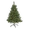 4ft. Pre-Lit Northern Rocky Spruce Artificial Christmas Tree, Clear LED Lights