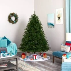 7ft. Pre-Lit Colorado Mountain Pine Artificial Christmas Tree, Clear LED Lights 15 7ft. Pre-Lit Colorado Mountain Pine Artificial Christmas Tree, Clear LED Lights -Michaels X-Mas Decor D256126S 7