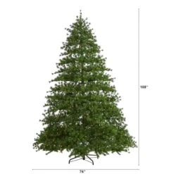 9ft. Pre-Lit Colorado Mountain Pine Artificial Christmas Tree, Clear LED Lights 17 9ft. Pre-Lit Colorado Mountain Pine Artificial Christmas Tree, Clear LED Lights -Michaels X-Mas Decor D256127S 2