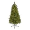 5ft. Pre-Lit Golden Tip Washington Pine Artificial Christmas Tree, Clear LED Lights