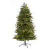 5.5ft. Pre-Lit Yukon Mountain Fir Artificial Christmas Tree, Clear Lights