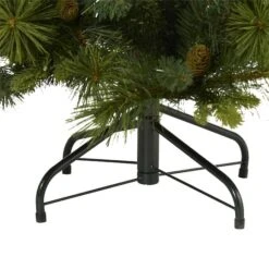 4ft. Pre-Lit North Carolina Mixed Pine Artificial Christmas Tree, Warm White LED Lights -Michaels X-Mas Decor D256175S 4