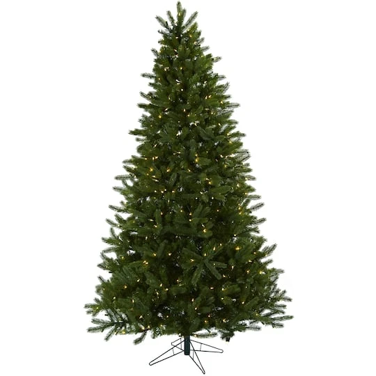 7.5ft. Pre-Lit Rembrandt Artificial Christmas Tree, Clear Lights 4 7.5ft. Pre-Lit Rembrandt Artificial Christmas Tree, Clear Lights - Image 2