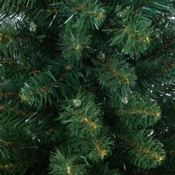 4.5ft. Pre-Lit Northern Rocky Spruce Artificial Christmas Tree In Tower Planter, Clear Lights -Michaels X-Mas Decor D322741S 5