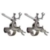 Original MantleClip® Antique Brass Reindeer Icons Stocking Holders, 2ct. 2 Original MantleClip® Antique Brass Reindeer Icons Stocking Holders, 2ct. -Michaels X-Mas Decor D349365S 1