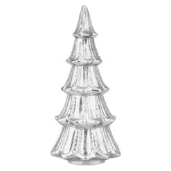 Haute Decor 14" Silver Pre-Lit Mercury Glass Christmas Tree 6 Haute Decor 14" Silver Pre-Lit Mercury Glass Christmas Tree -Michaels X-Mas Decor D349424S 1 1