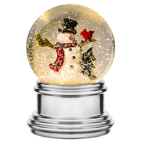 Haute Decor Snowburst™ Animated Snowman Christmas Snow Globe 4 Haute Decor Snowburst™ Animated Snowman Christmas Snow Globe - Image 2