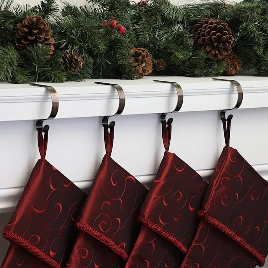 Haute Decor Pewter MantleClip Jr., 4ct. 5 Haute Decor Pewter MantleClip Jr., 4ct. - Image 3