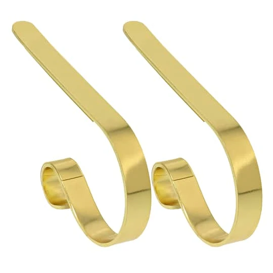Haute Decor Brass Original MantleClip, 2ct. 3 Haute Decor Brass Original MantleClip, 2ct.