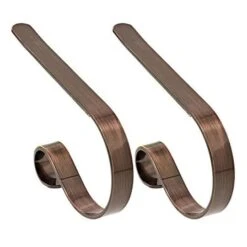 Original MantleClip® Oil-Rubbed Bronze Stocking Holders, 2ct.