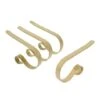 Original MantleClip® Textured Gold Stocking Holders, 4ct. -Michaels X-Mas Decor D349609S 1