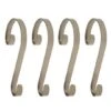 Haute Decor Stocking Scroll® Pewter Stocking Holders, 4ct. -Michaels X-Mas Decor D349644S 1