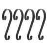 Haute Decor Stocking Scroll® Matte Black Stocking Holders, 4ct. -Michaels X-Mas Decor D349652S 1