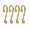 Haute Decor Stocking Scroll® Gold Foil Stocking Holders, 4ct. -Michaels X-Mas Decor D349654S 1