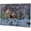 Northlight LED Lighted Country Rustic Winter Christmas Canvas Wall Art 2 Northlight LED Lighted Country Rustic Winter Christmas Canvas Wall Art -Michaels X-Mas Decor D361842S 1