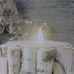 Northlight LED Lighted Country Rustic Winter Christmas Canvas Wall Art 15 Northlight LED Lighted Country Rustic Winter Christmas Canvas Wall Art -Michaels X-Mas Decor D361842S 2