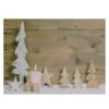 Northlight LED Lighted Flickering Candles And Winter Wooden Trees Canvas Wall Art -Michaels X-Mas Decor D361854S 1